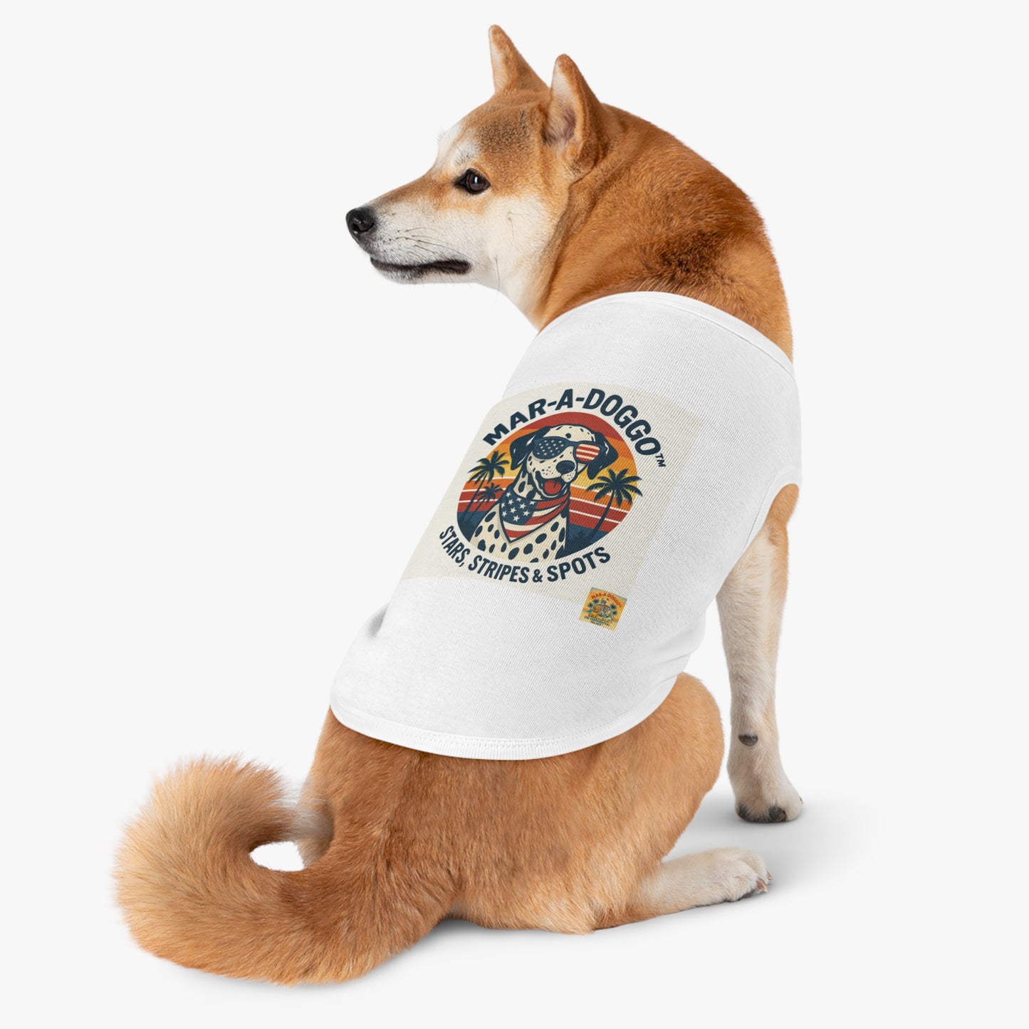 Stars Stripes & Spots Dog Tank Top