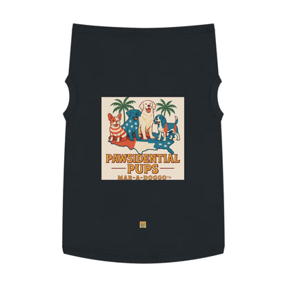 Pawsidential Pups Dog Tank Top