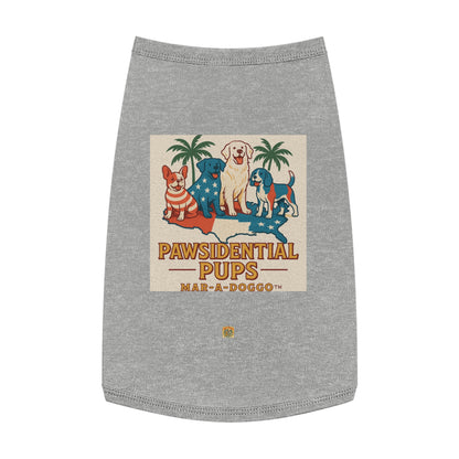 Pawsidential Pups Dog Tank Top