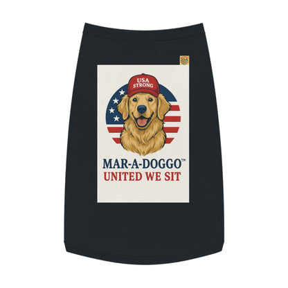 United We Sit Dog Tank Top