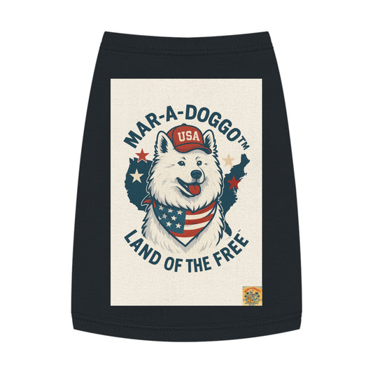 Land of the Free Dog Tank Top