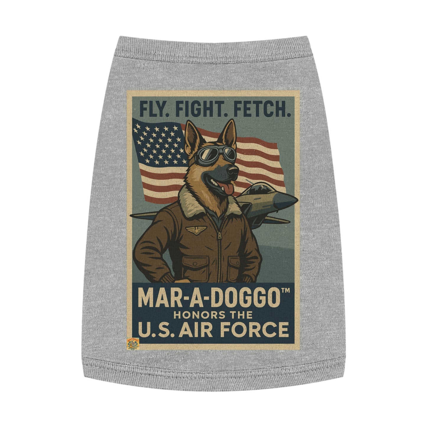 Fly Fight Fetch Mark II Dog Tank Top