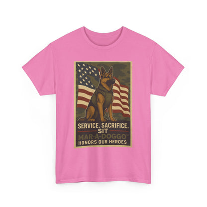 Service. Sacrifice. Sit.