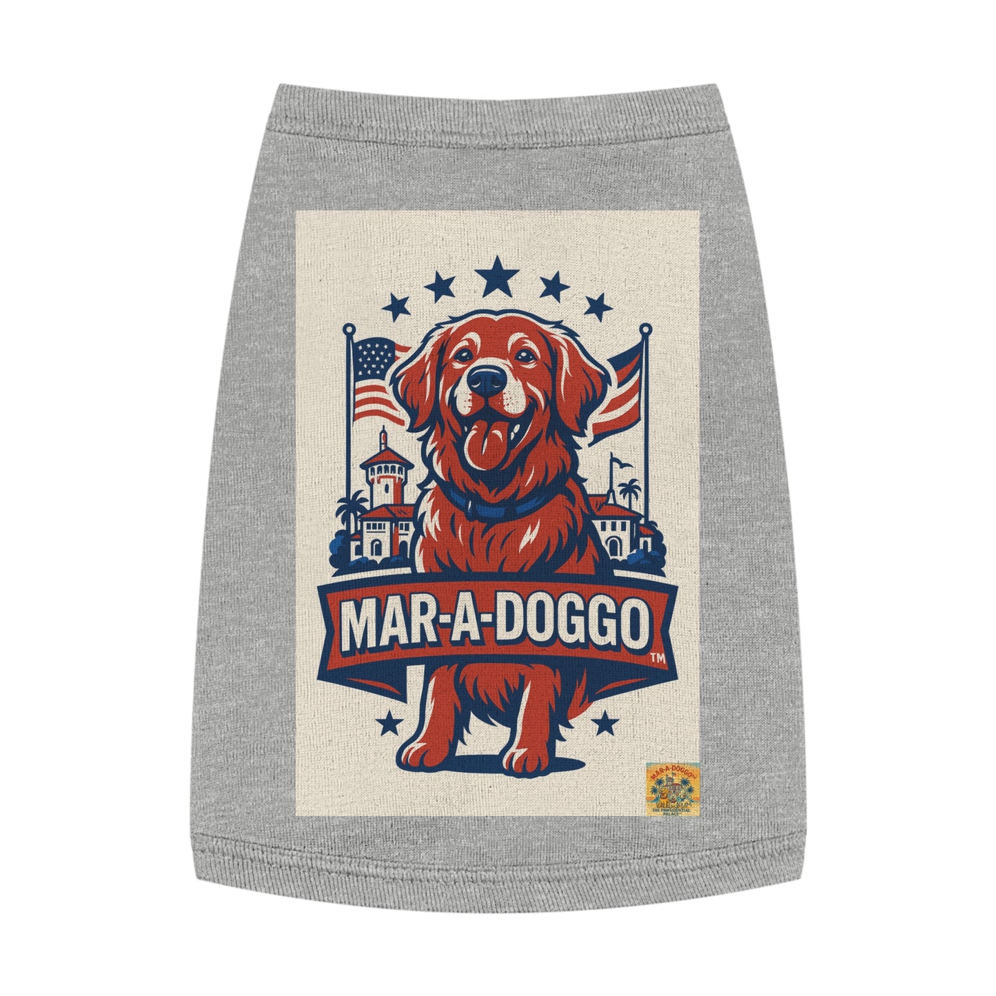 Patriotic Paws Dog Tank Top
