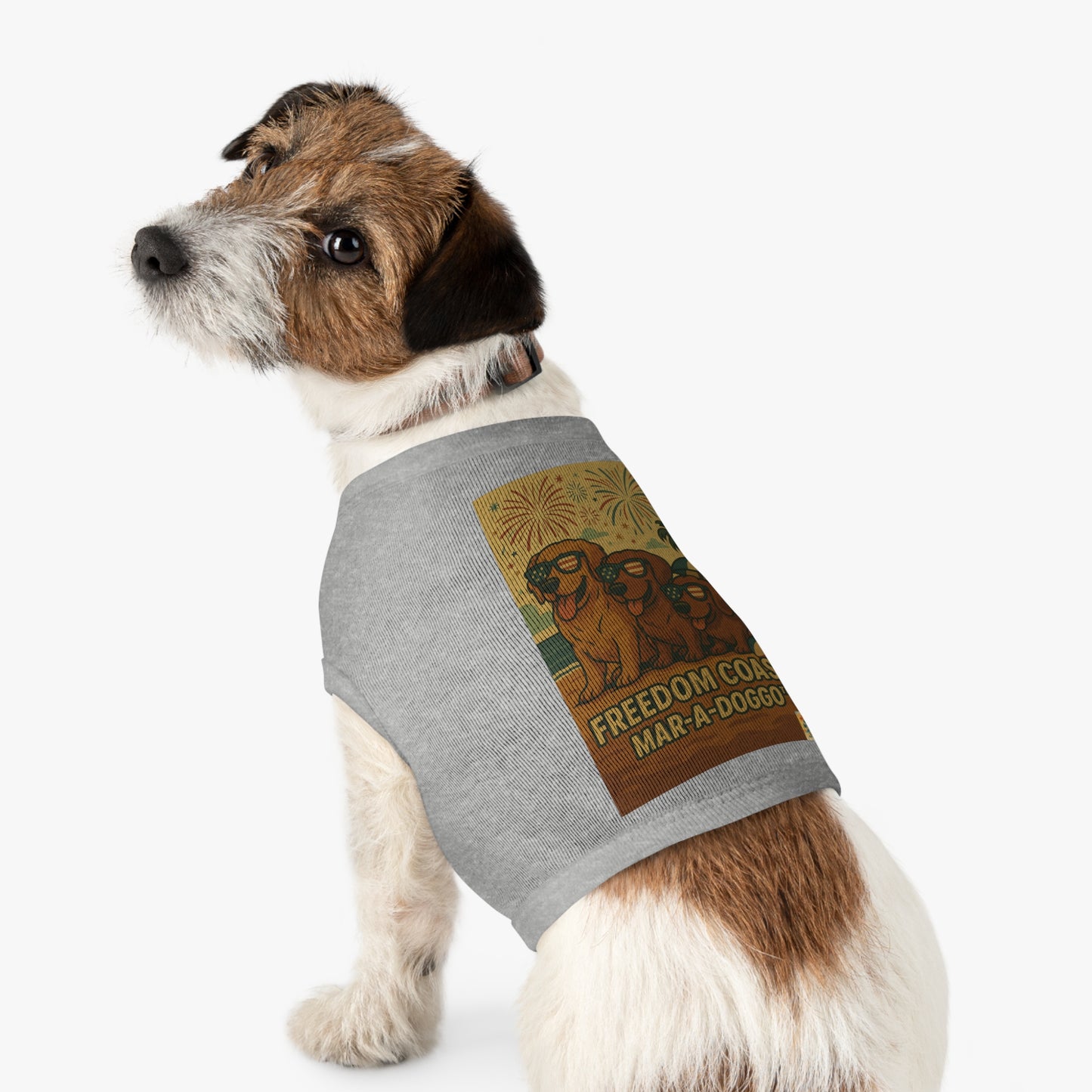Freedom Coast Dog Tank Top