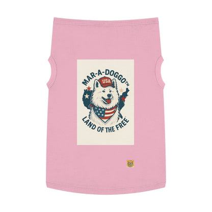 Land of the Free Dog Tank Top
