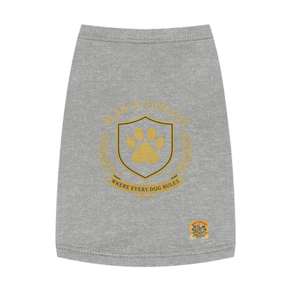 Where Every Dog Rules Emblem Style Dog Tank Top