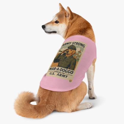Army Strong Dog Tank Top