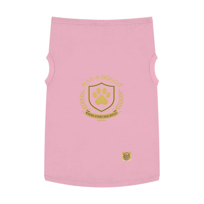 Where Every Dog Rules Emblem Style Dog Tank Top
