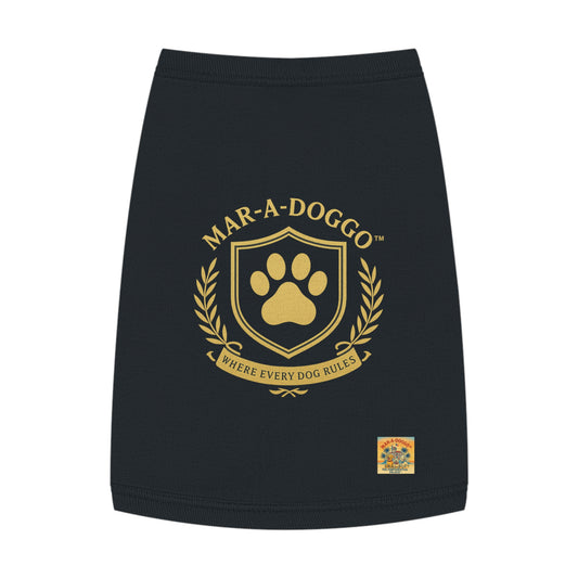 Where Every Dog Rules Emblem Style Dog Tank Top