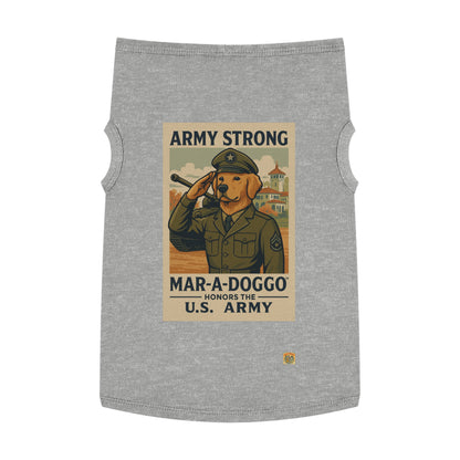 Army Strong Dog Tank Top