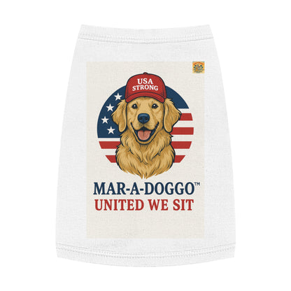 United We Sit Dog Tank Top