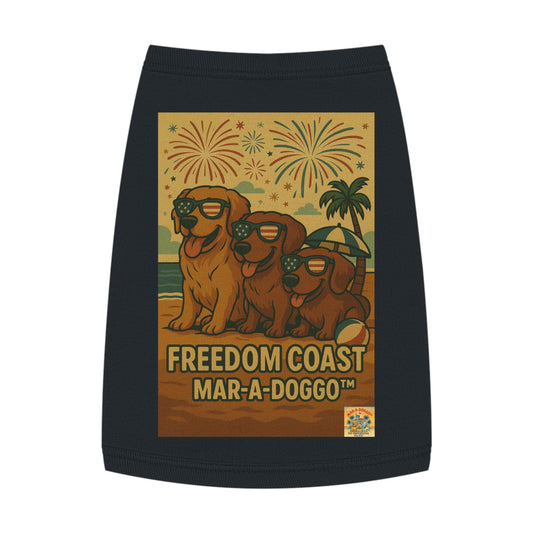 Freedom Coast Dog Tank Top