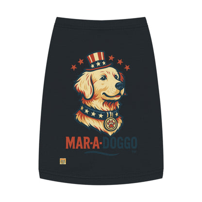 Patriotic Pup Portrait Dog Tank Top
