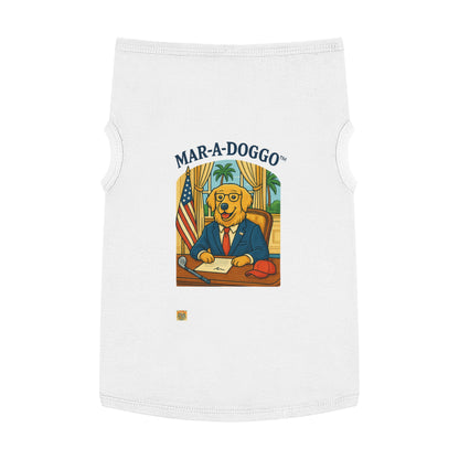 Palm Beach Style Dog Tank Top