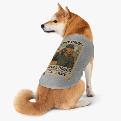 Army Strong Dog Tank Top
