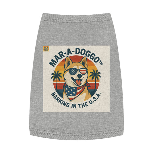Barking In The USA Dog Tank Top