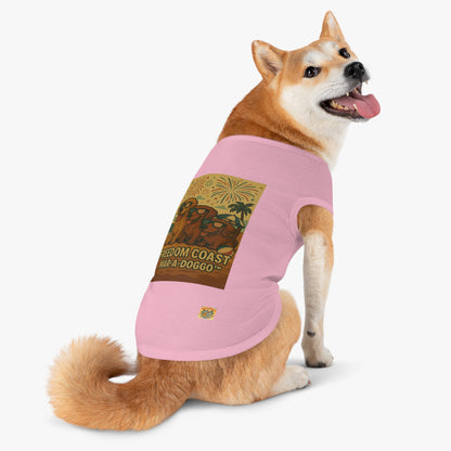 Freedom Coast Dog Tank Top