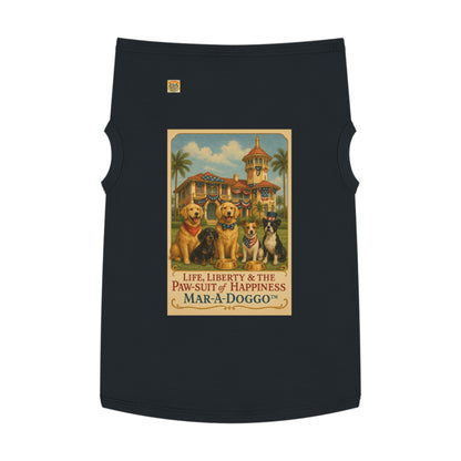 Life Liberty & The Paw-suit of Happiness Dog Tank Top