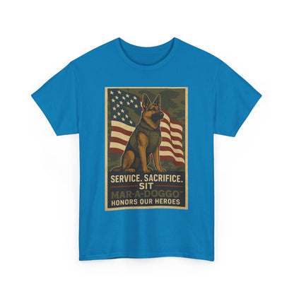 Service. Sacrifice. Sit.
