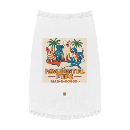 Pawsidential Pups Dog Tank Top