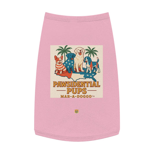 Pawsidential Pups Dog Tank Top