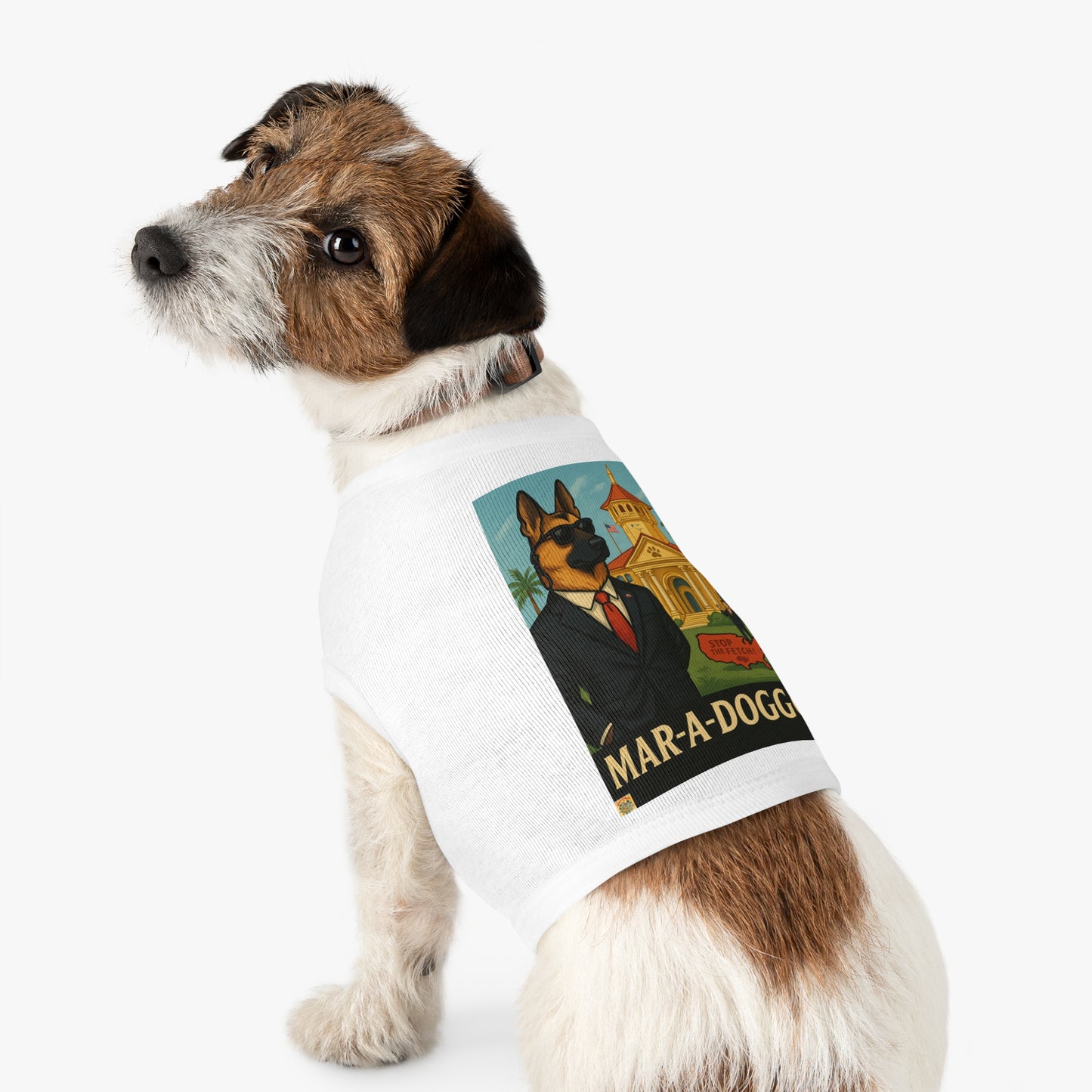 Secret Service Pup Dog Tank Top