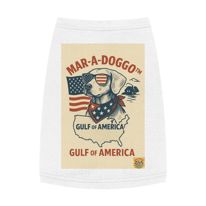 Gulf of America Say It Twice Dog Tank Top