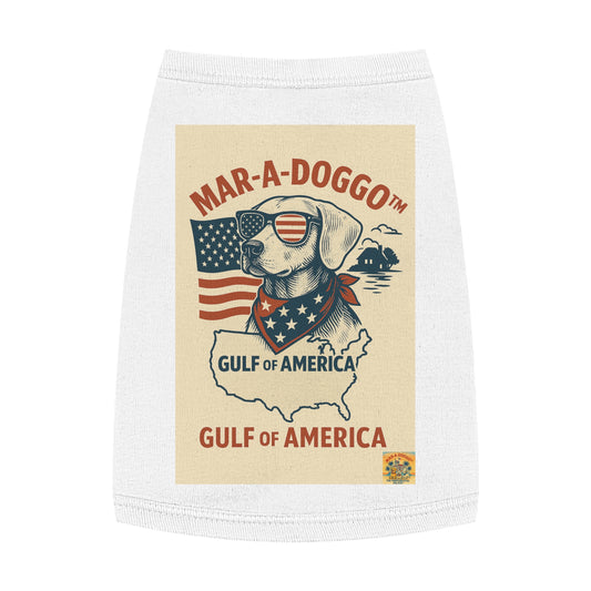 Gulf of America Say It Twice Dog Tank Top