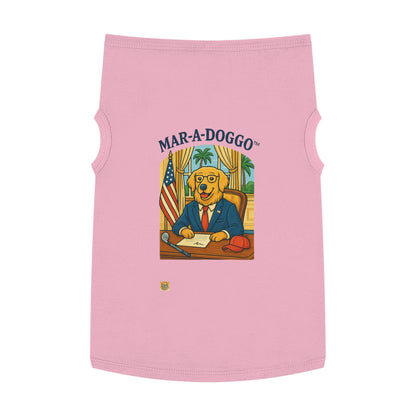 Palm Beach Style Dog Tank Top