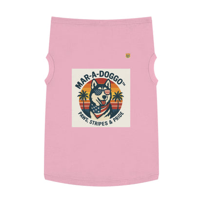 Paws, Stripes & Pride Dog Tank Top