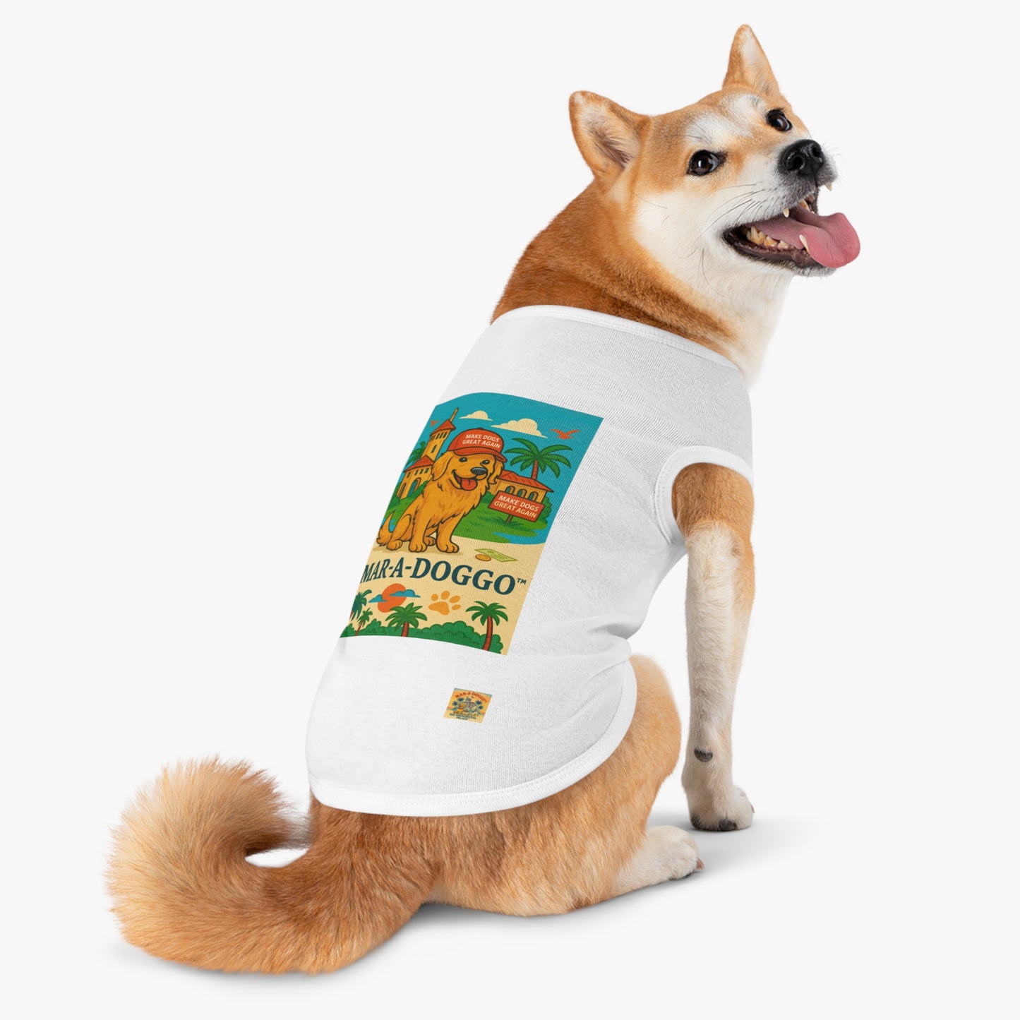 Make Dogs Great Again Dog Tank Top