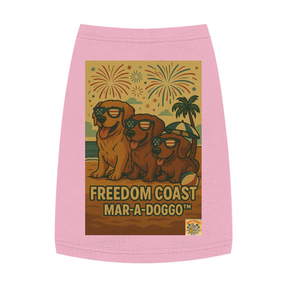 Freedom Coast Dog Tank Top