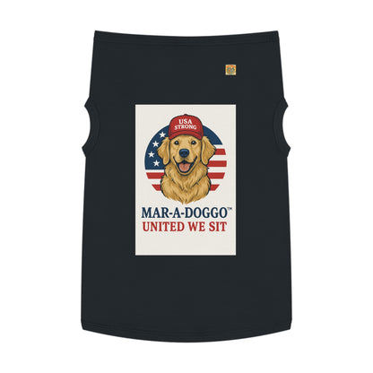 United We Sit Dog Tank Top