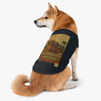 Freedom Coast Dog Tank Top