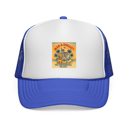 Pawsidential Palace Trucker Cap (One Size Fits Most)