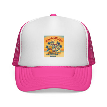 Pawsidential Palace Trucker Cap (One Size Fits Most)