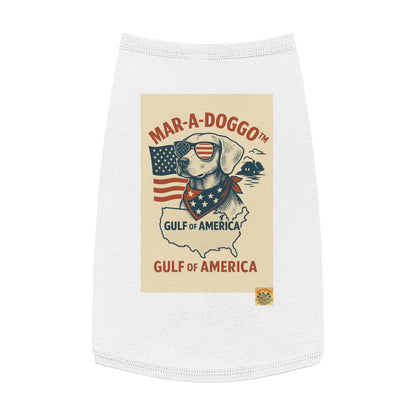 Gulf of America Say It Twice Dog Tank Top