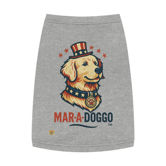 Patriotic Pup Portrait Dog Tank Top