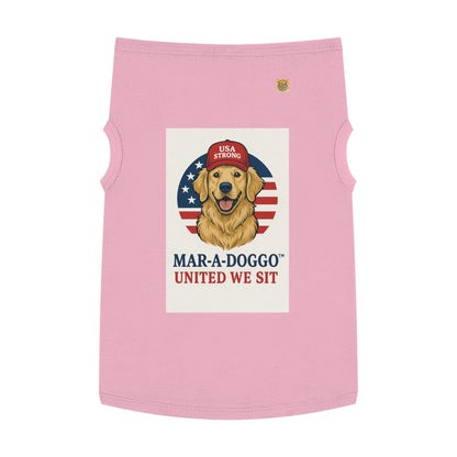 United We Sit Dog Tank Top