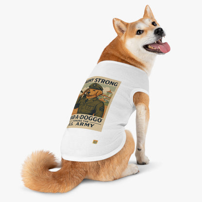 Army Strong Dog Tank Top