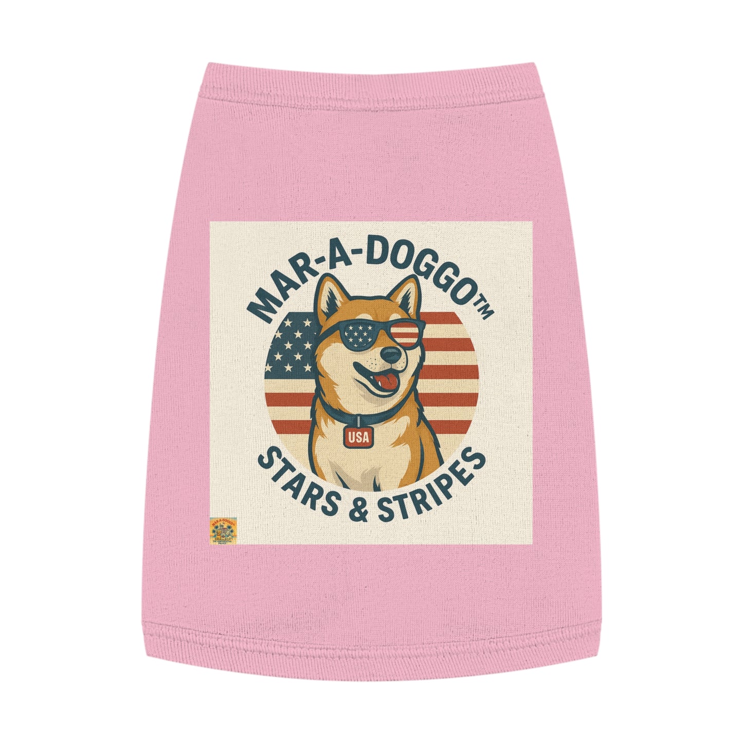 Stars & Stripes Dog Tank Top