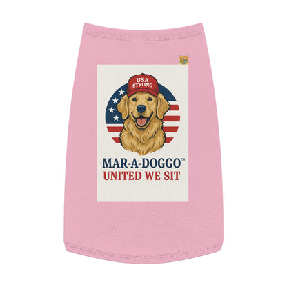 United We Sit Dog Tank Top