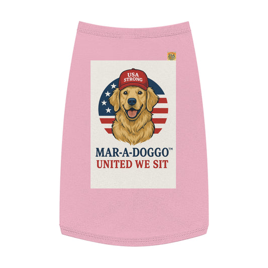 United We Sit Dog Tank Top