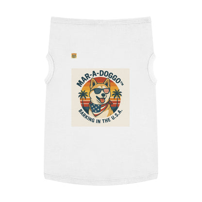 Barking In The USA Dog Tank Top