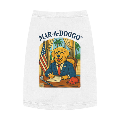 Palm Beach Style Dog Tank Top