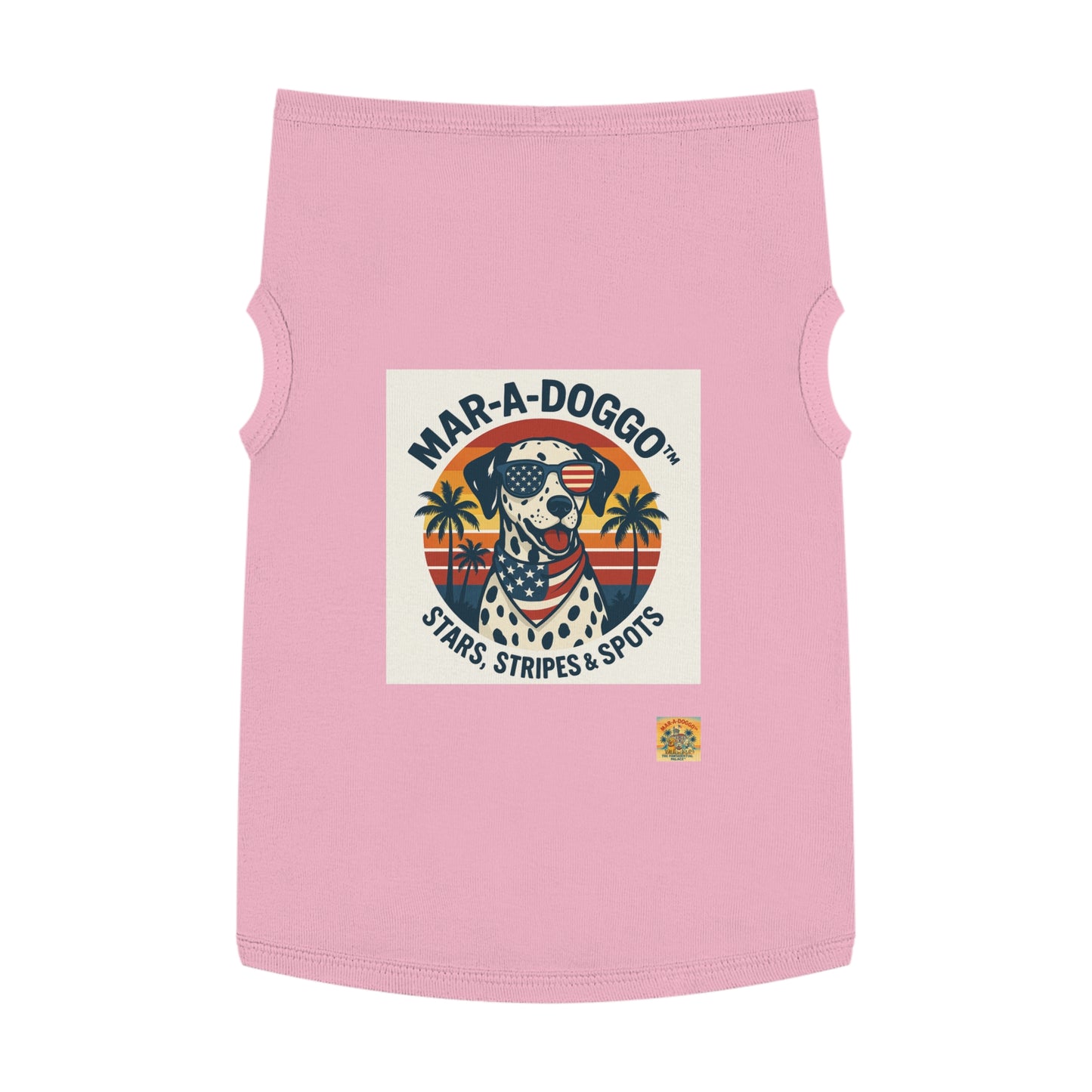 Stars Stripes & Spots Dog Tank Top