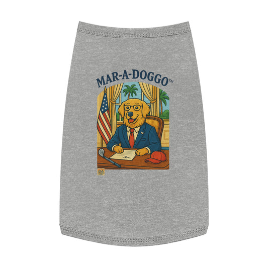 Palm Beach Style Dog Tank Top