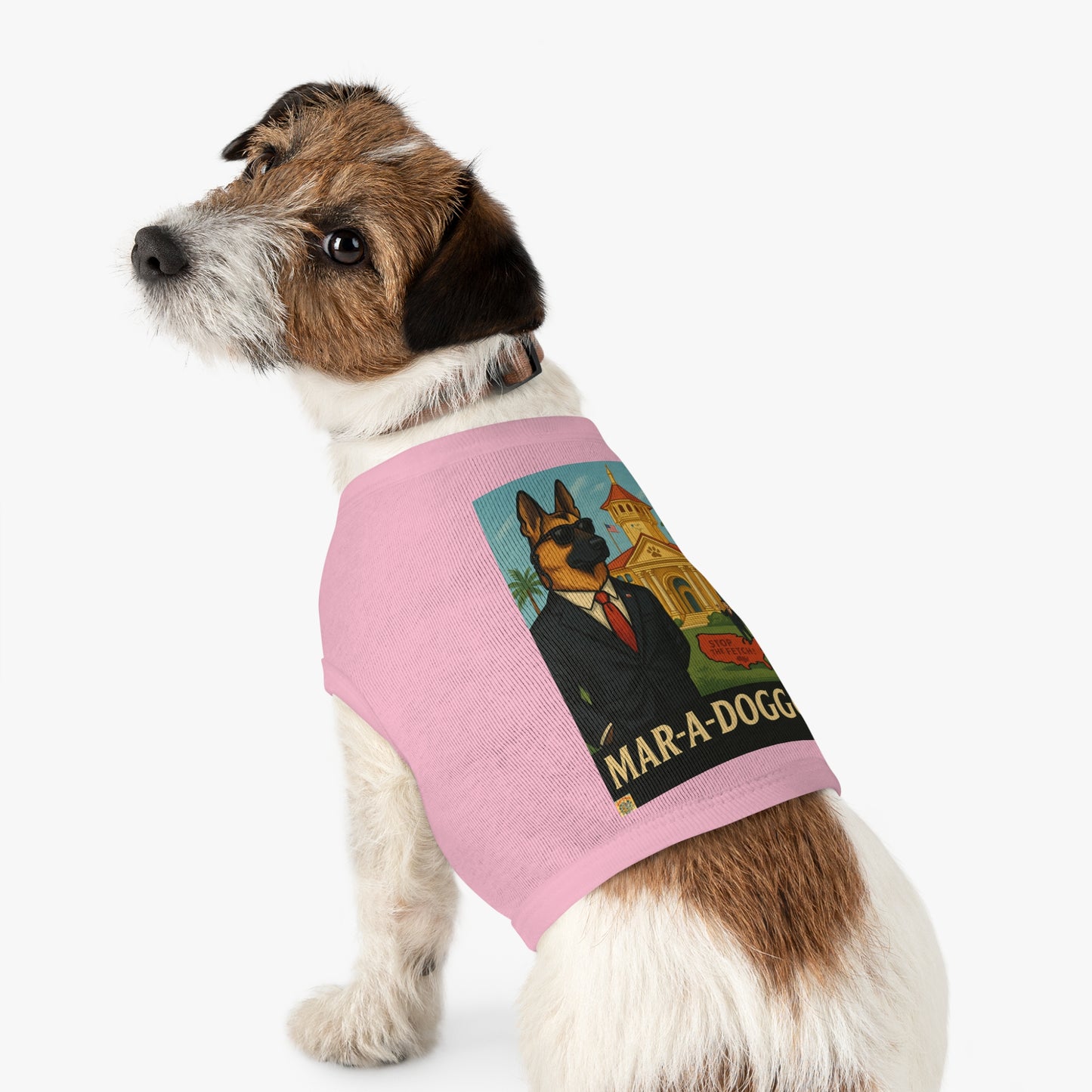 Secret Service Pup Dog Tank Top