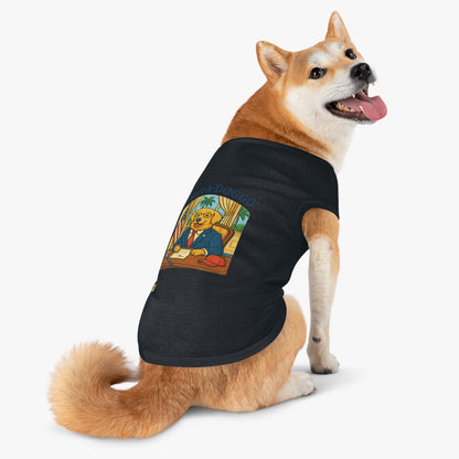 Palm Beach Style Dog Tank Top